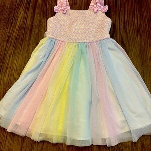 Dress rainbow